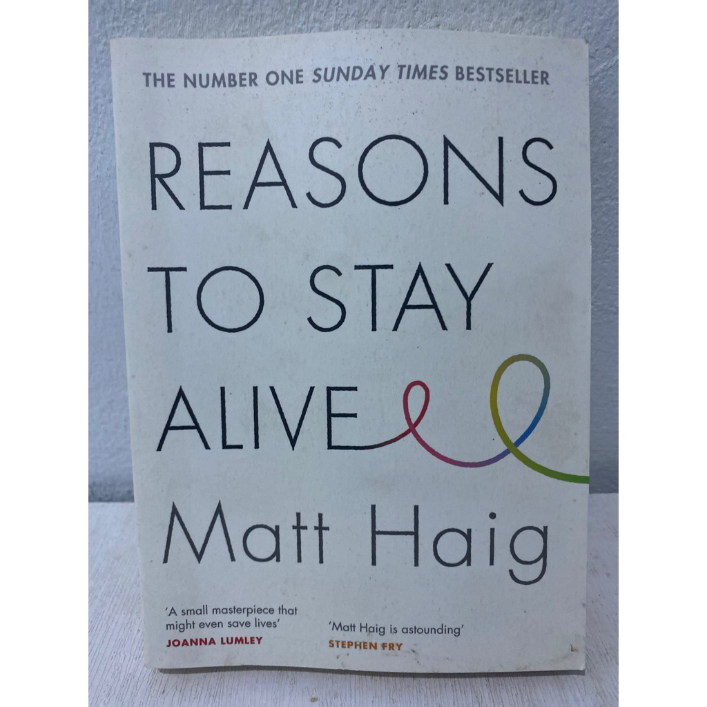 Buku Original REASONS TO STAY ALIVE - MATT HAIG