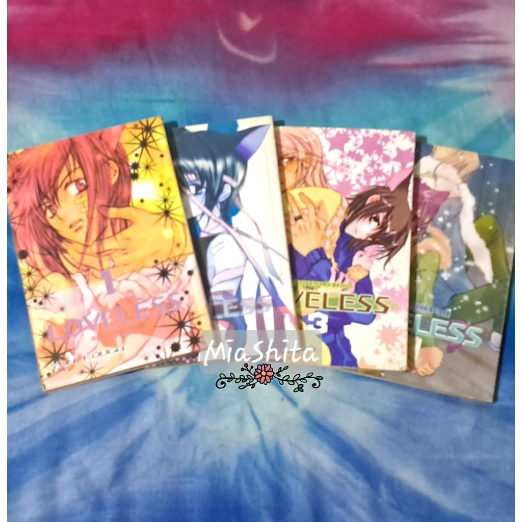 Komik Manga Shounen Ai Seri Loveless vol 1-5end [Minus Vol 4] by Yun Kouga