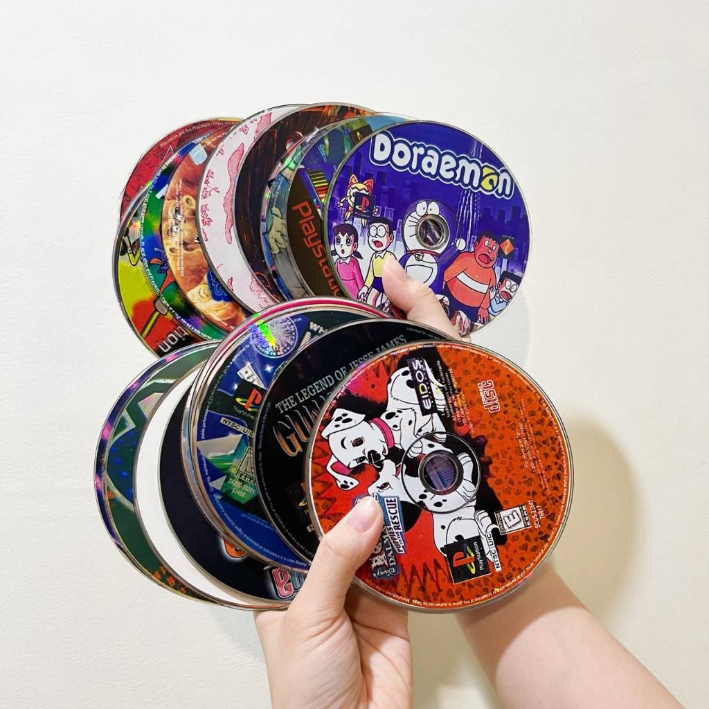 CD VCD Kaset Bekas Tidak Bisa Dipakai Untuk Kerajinan Tangan / Hiasan