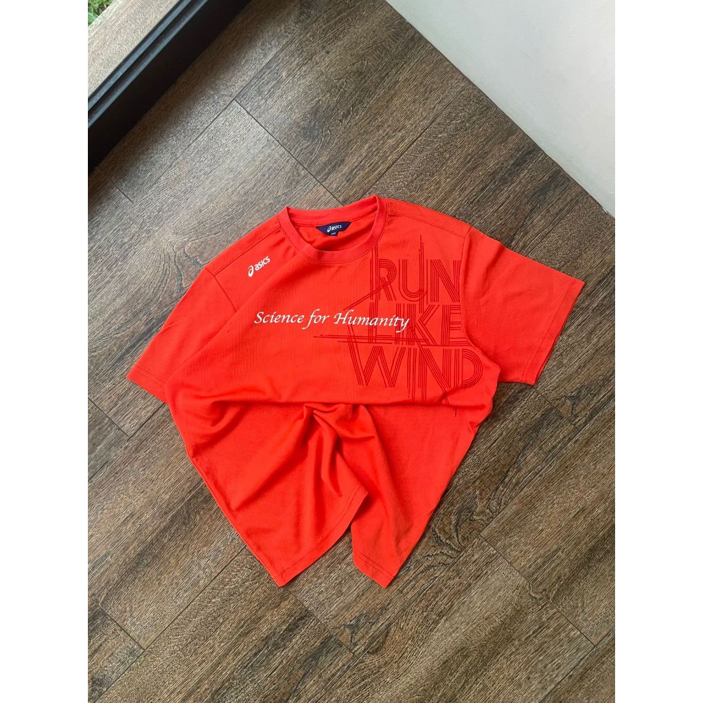 Jersey Running Asics Orange Original
