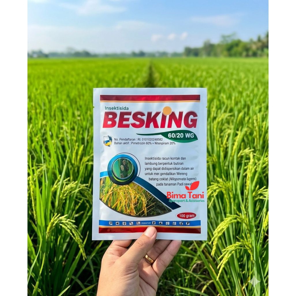 Insektisida BESKING 60/20 WG Bahan Aktif : Pimetrozin + Nitenpiram