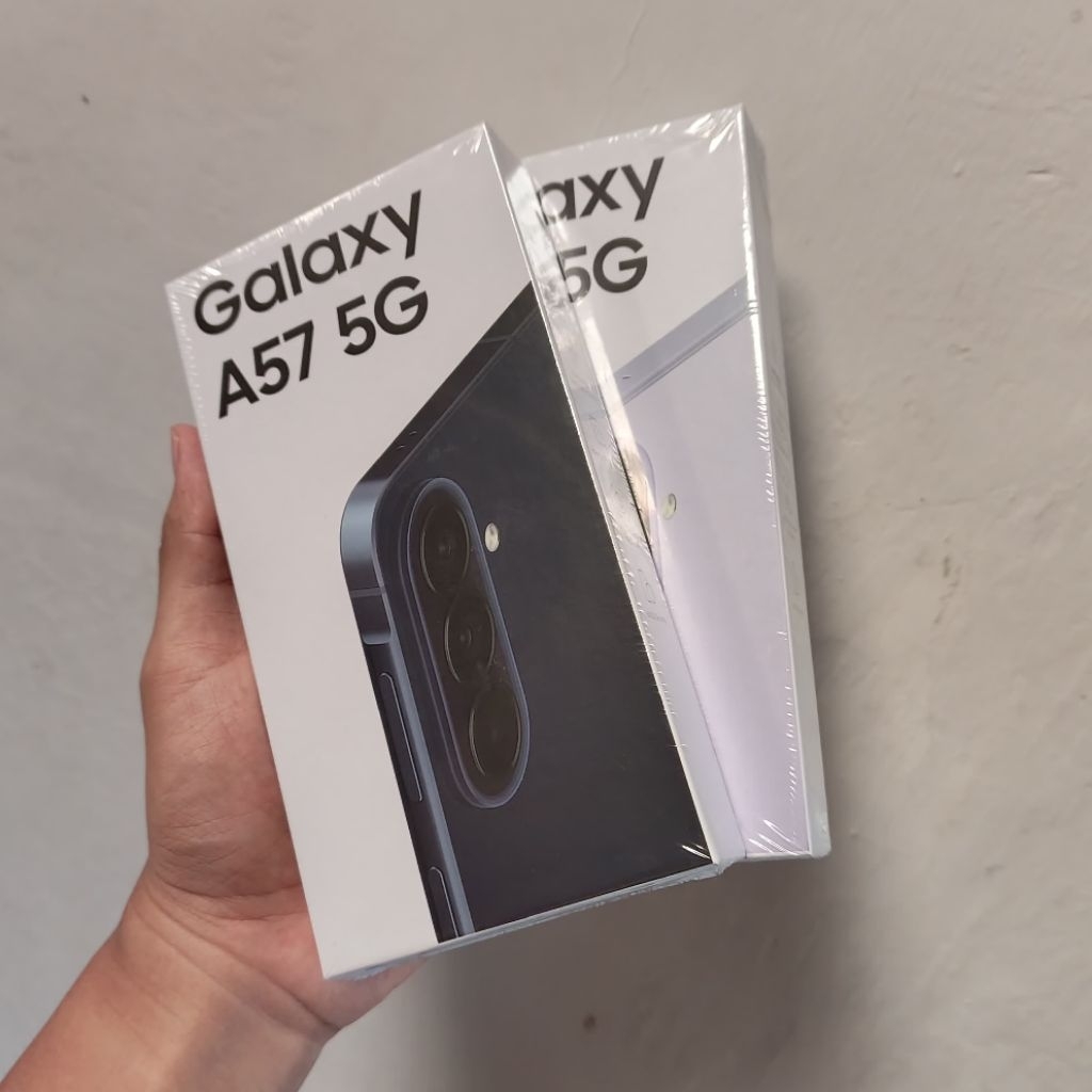 Samsung A57 ram 8/256 new (baru) termurah. Garansi resmi samsung 1 tahun, no repack.