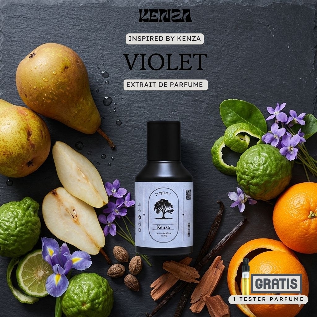 Prada Violet PARFUME INSPIRED TAHAN LAMA SEHARIAN - Kenza Fragrance  EXTRAIT DE PARFUME