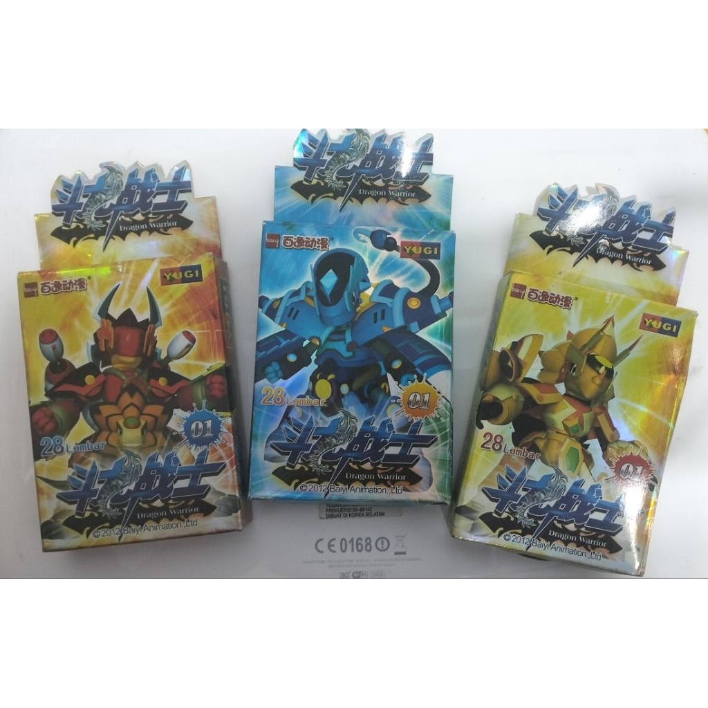 Mainan kartu Dragon Warrior [BACA DESKRIPSI]