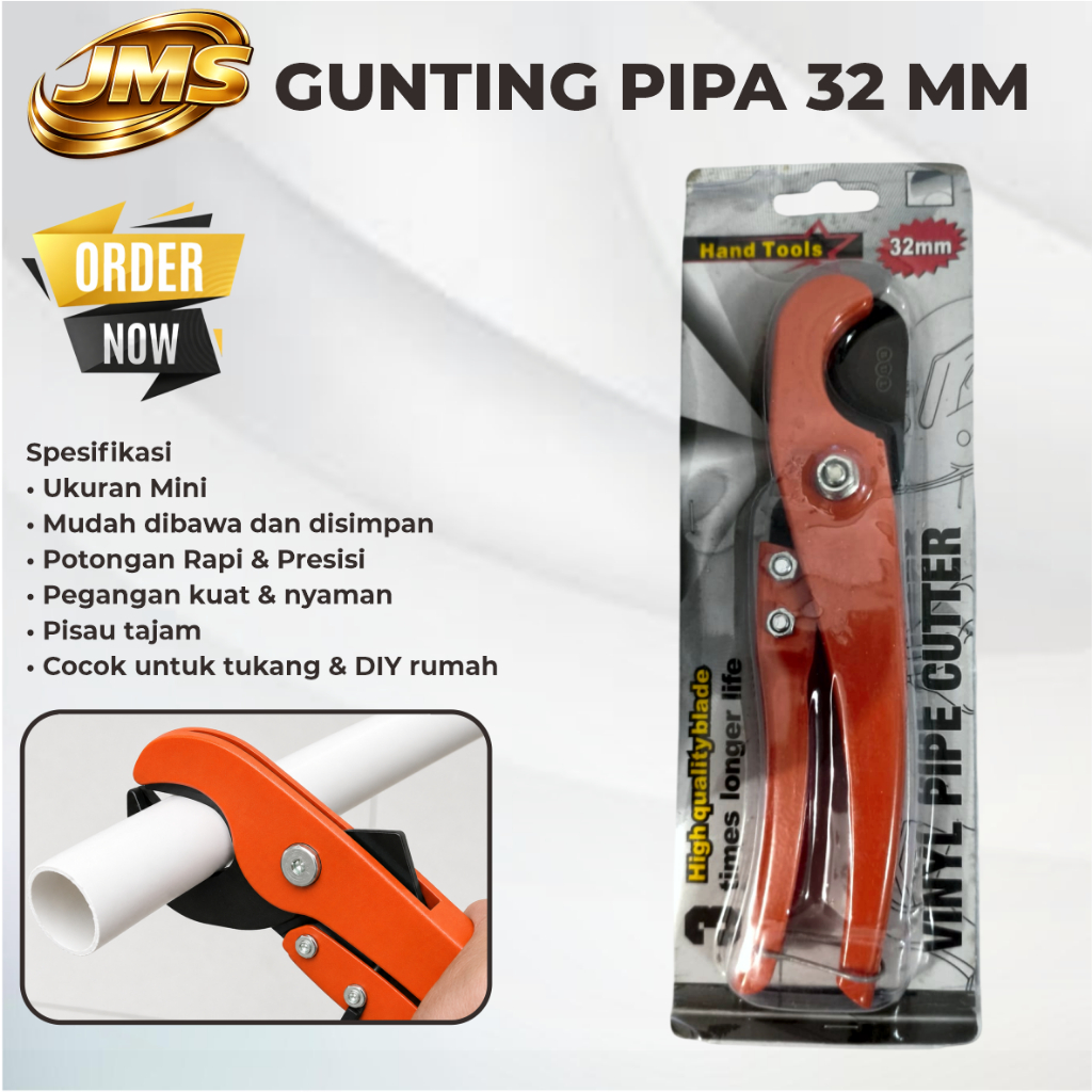 Gunting Pipa 32 MM / Gunting Pipa PVC / Alat Potong PIPA PVC / Gunting Potong Pipa