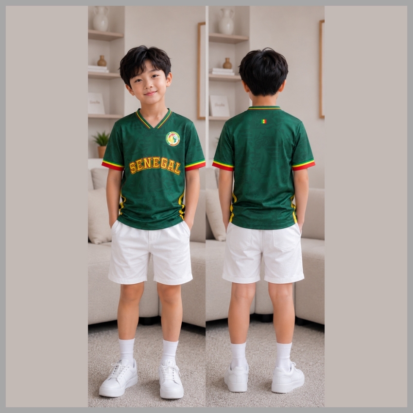KAOS JERSEY ANAK SENEGAL - JERSEY SENEGAL FANTASY CUSTOM FULLPRINT ART-02