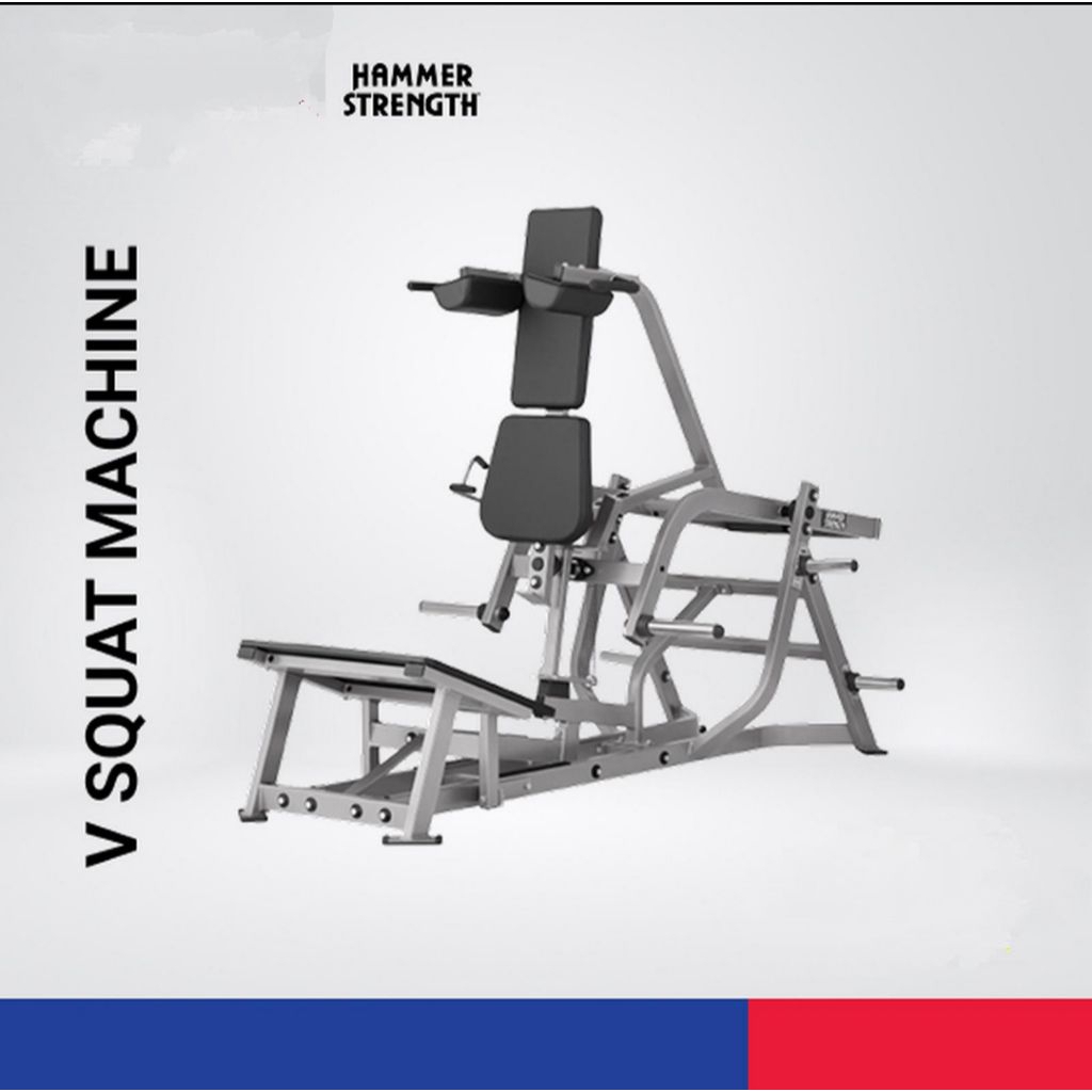 Hammer Strength Plate Loaded - V Squat Machine