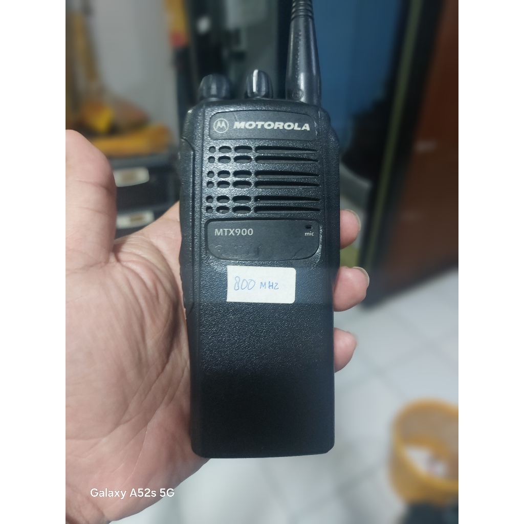HT MTX900 FREKUENSI 800 MHZ MOTOROLA TRUNKING 800MHZ MTX900 BATANGAN BATERAI BARU