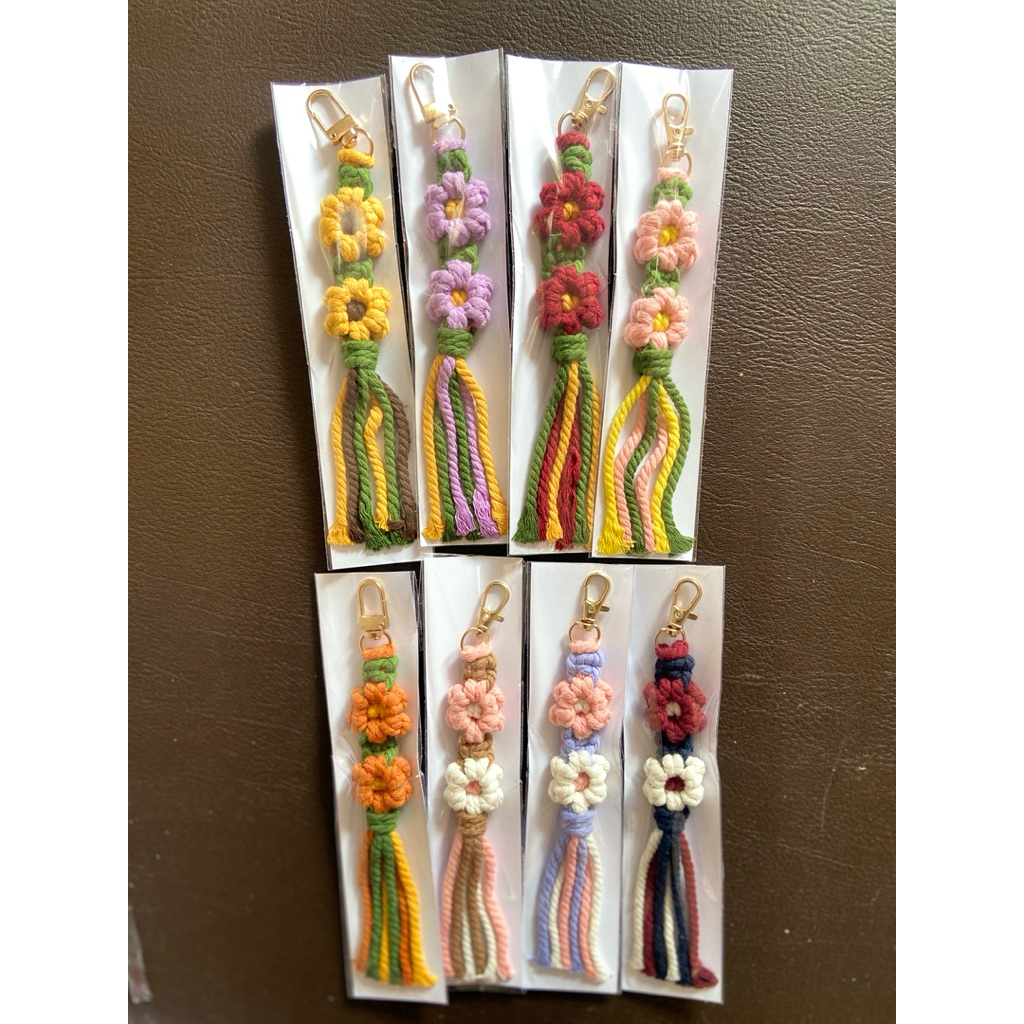 Gantungan Macrame|Souvenir Macrame|Bagcharm|Keychain