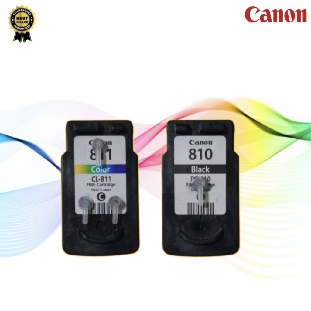 Cartridge tinta canon pg-810 black/cl-811 color infus langsung pakai ip2770,mp237,mp287,mp258 dll