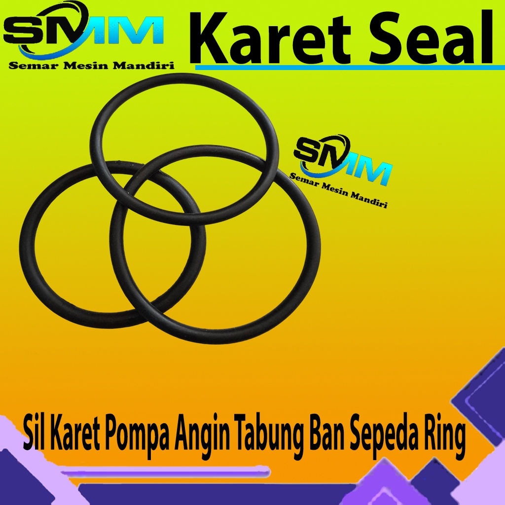 ( SEAL O RING )) Sil Karet Pompa Angin Tabung Ban Sepeda Ring Karet Seal Untuk Klep Pompa
