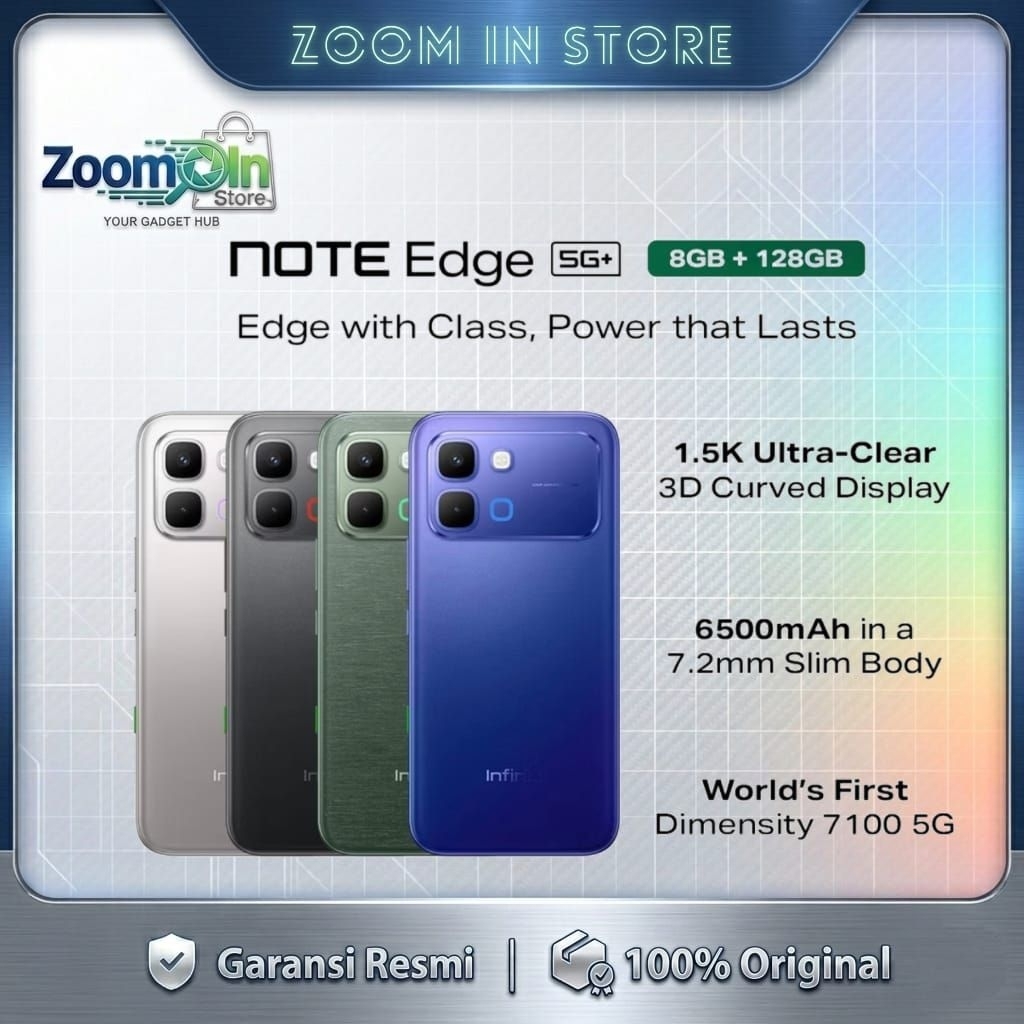 Infinix Note Edge 5G+ 8/128GB Dimensity 7100 5G