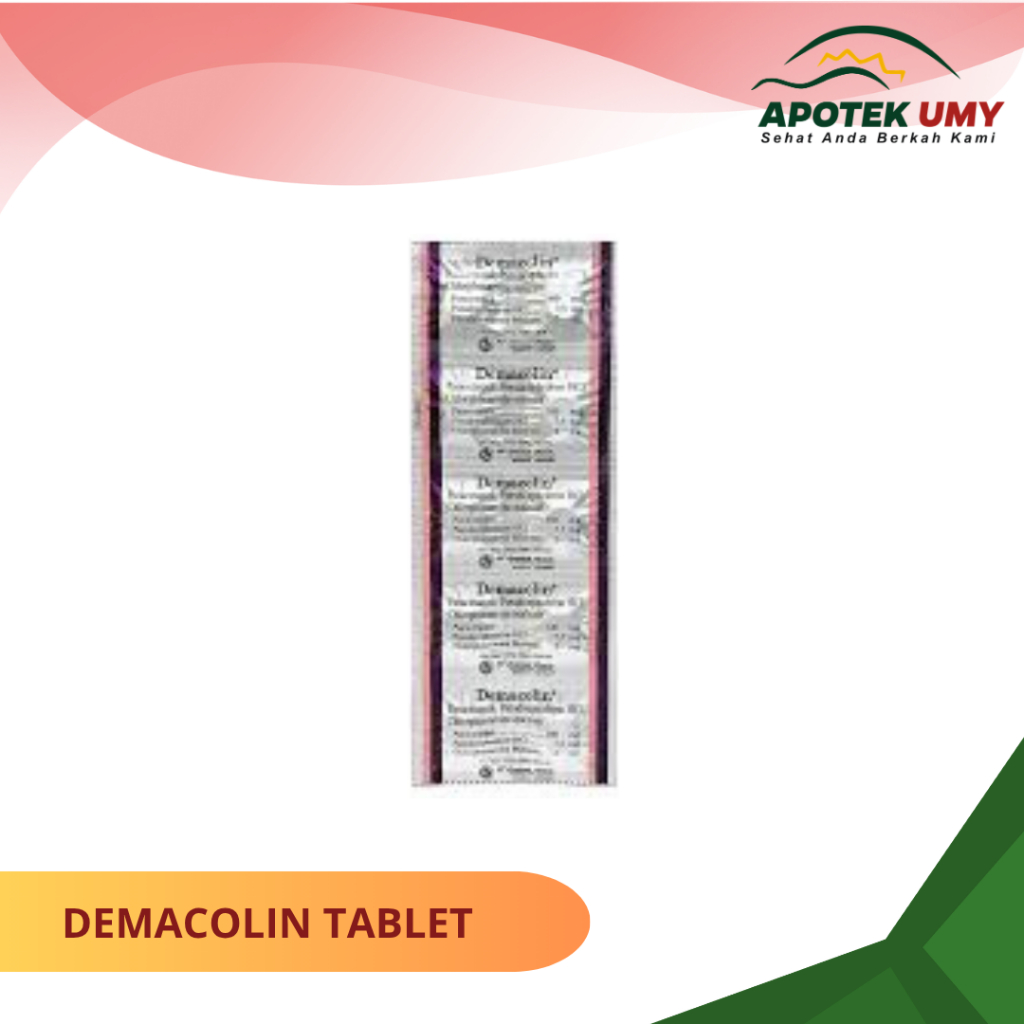 DEMACOLIN TAB ISI 10