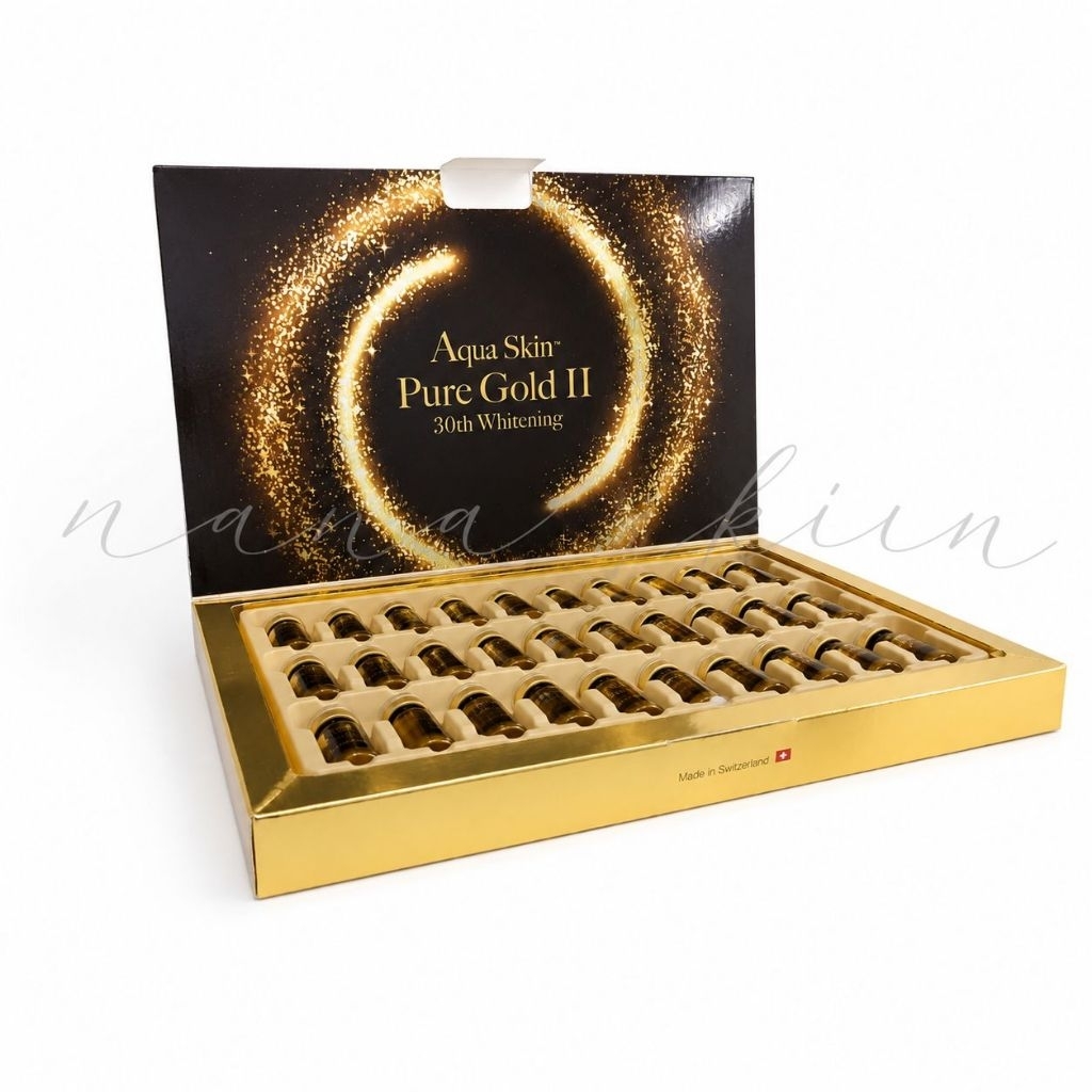 aqua skin pure gold per 10 vial