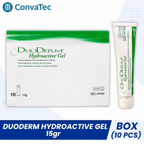 Duoderm Hydroactive Gel 15 Gr Gel Luka Diabetes & Dekubitus 1 Box Isi 10 Pcs
