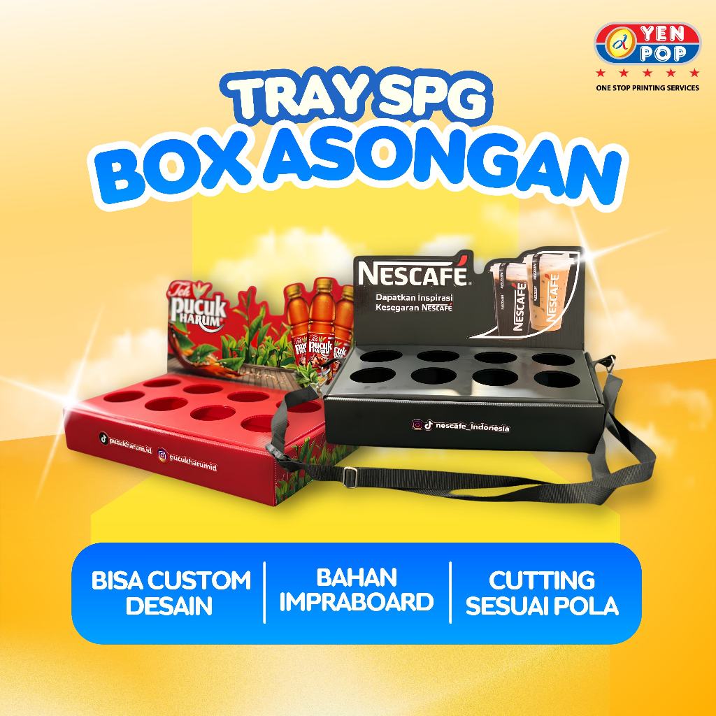 Box Asongan / Tray Asongan / Tray SPG