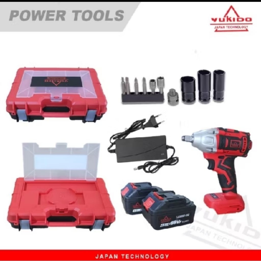 Bor Impack wrench Yukido 88vt