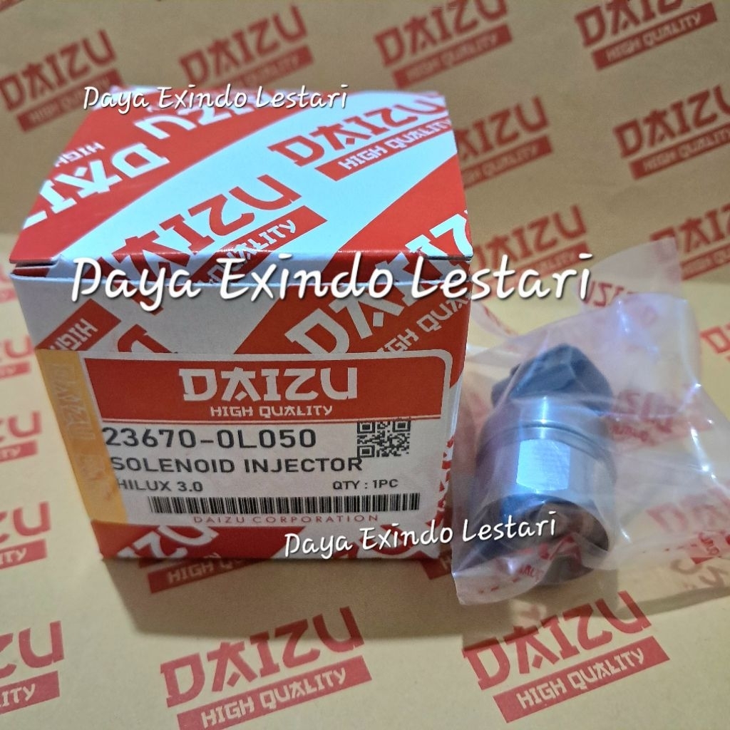 Solenoid Injector Daizu 23670-0L050 Toyota Hilux 3.0
