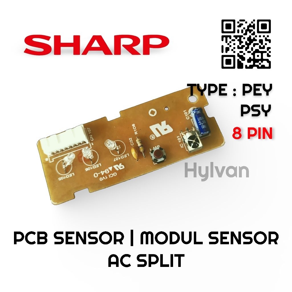 PCB SENSOR AC | MODUL SENSOR AC SPLIT SHARP PEY PSY
