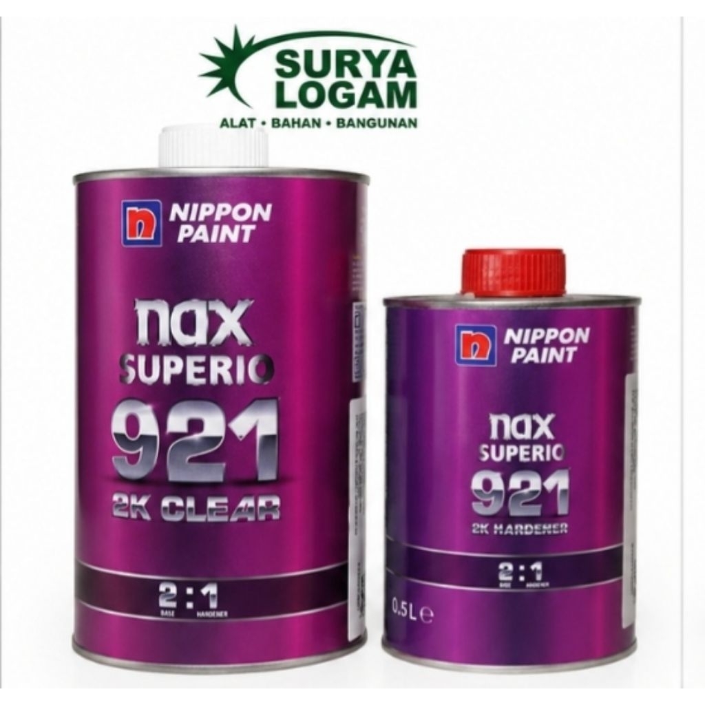 Nippon Paint NAX Superio 921 2K Clear + Hardener Set