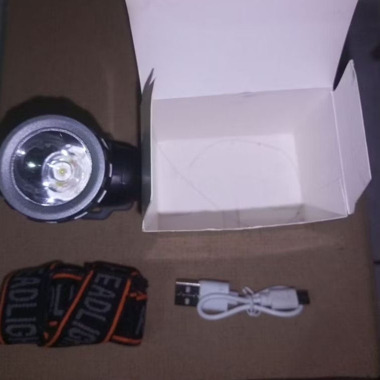 senter kepala mini sorot/fokus