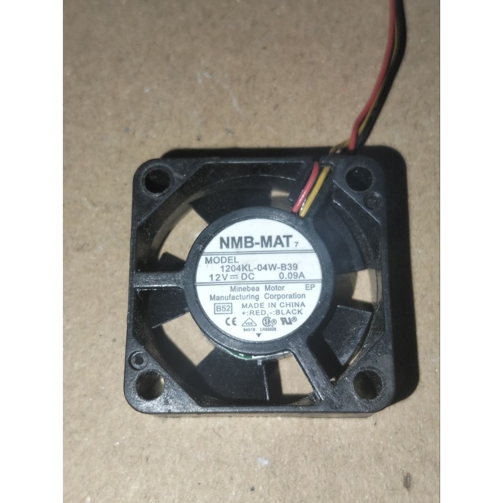 KIPAS FAN 3PIN 3X3 12V 0.09A T 1CM BEKAS