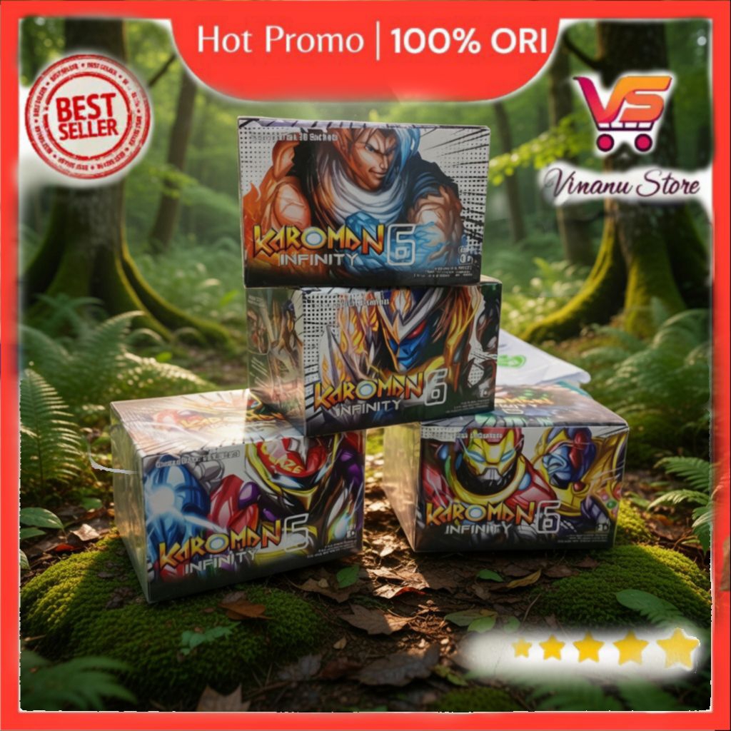 KAROMAN 6 INFINITY terbaru victory mainan kartu puzzle 3d edukatif dr toy 10 pcs terlaris murah limi