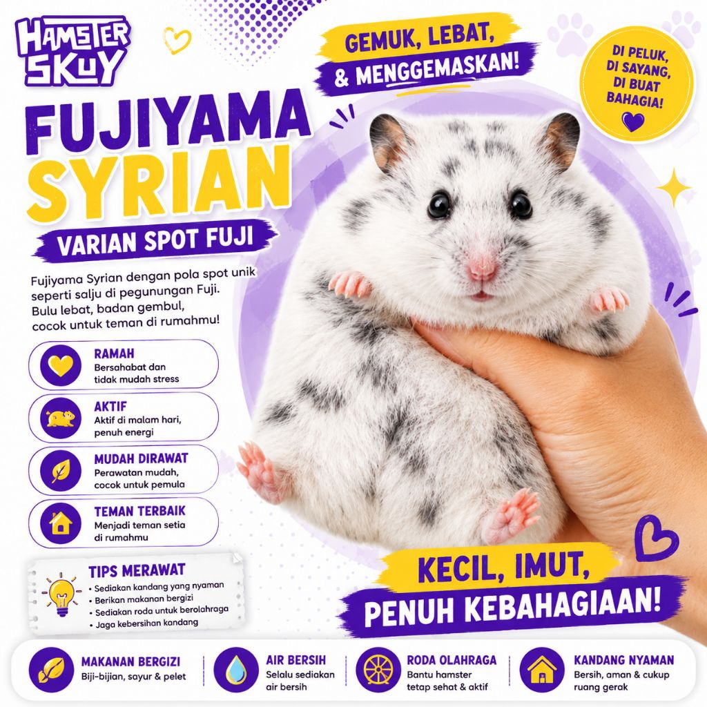 HAMSTER FUJIYAMA SYRIAN [Gojek]