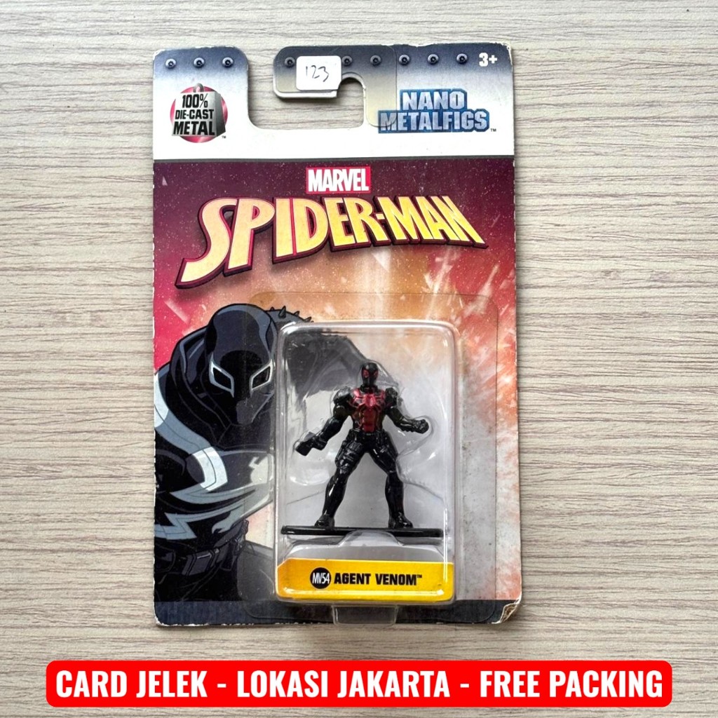 Jada Nano Metalfigs Agent Venom Marvel Spiderman