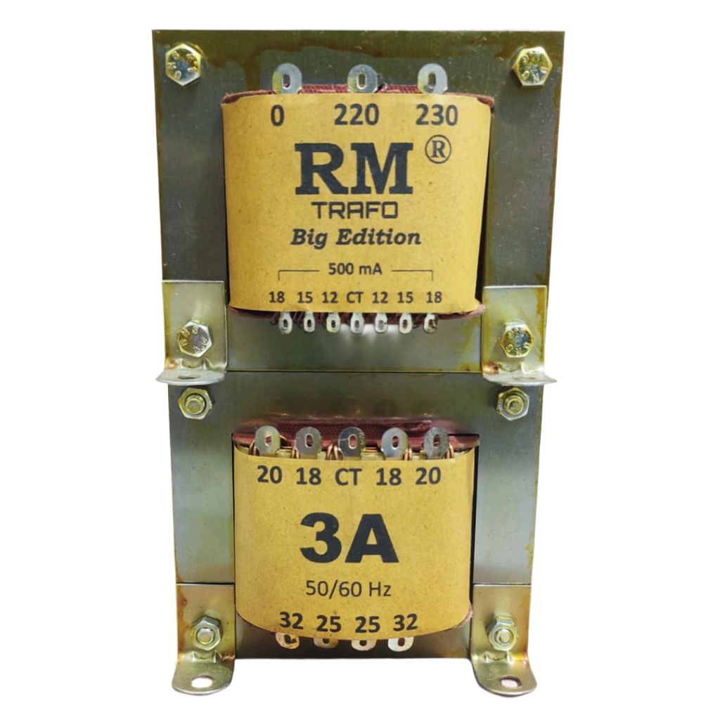 Trafo RM 3A 32V CT Big Edition (Real output)