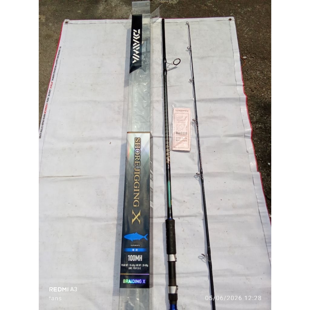daiwa shore jigging X 100MH