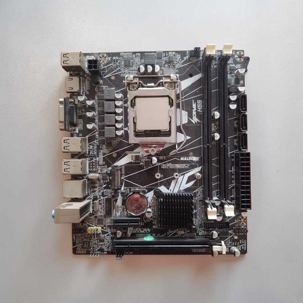 Paket Mobo BULLDOZER H55 include Proci Intel Core i7 860-2, 80Ghz