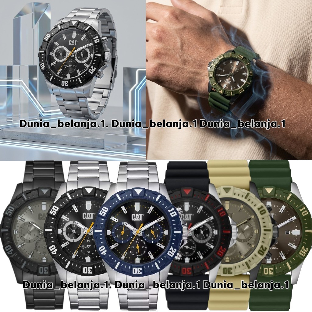 Original 100% Jam Tangan Pria Caterpillar CAT PZ.169.12.121 PZ.159.28.929 PZ.141.23.323 PZ.149.11.12
