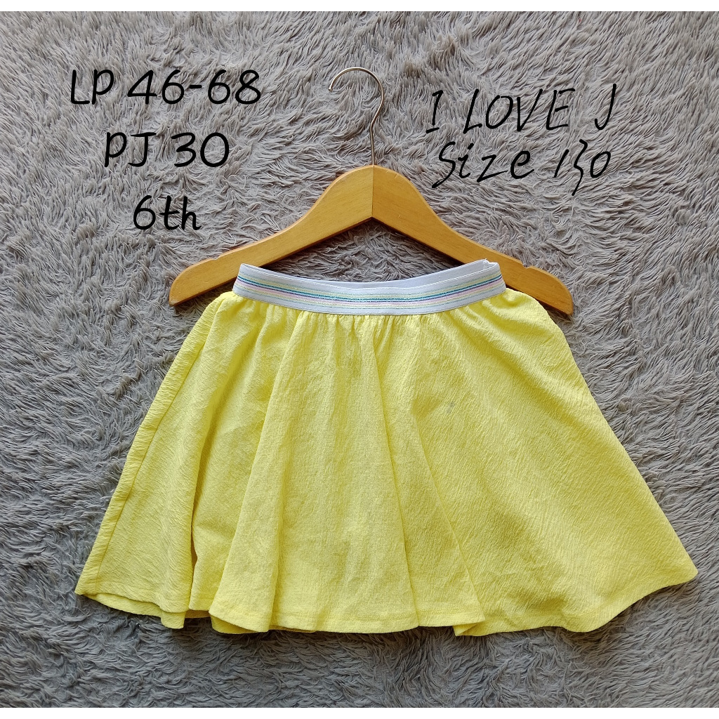 Rok celana anak 6th I LOVE J