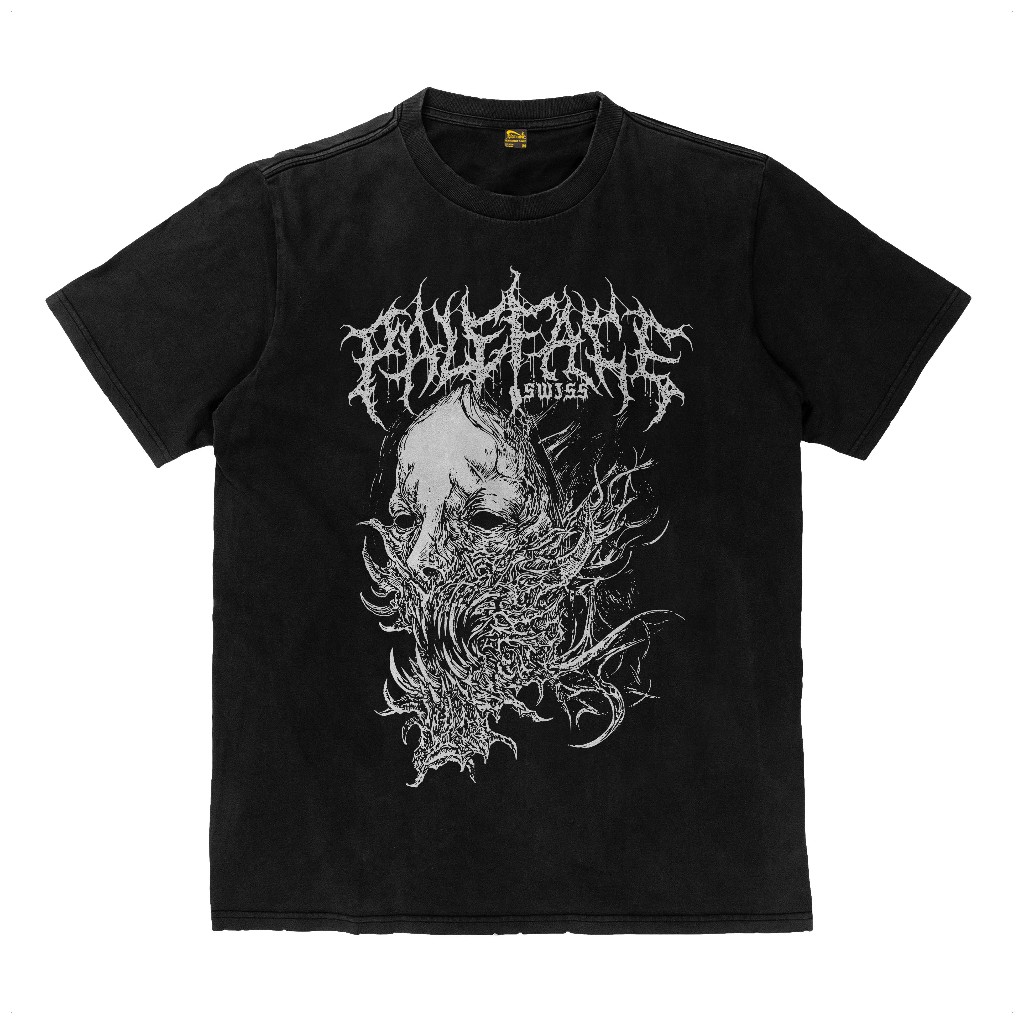 Kaos Paleface Swiss My Nightmares Band Metal Metalcore Tebal T Shirt Flexinc Katun 16s Heavyweight