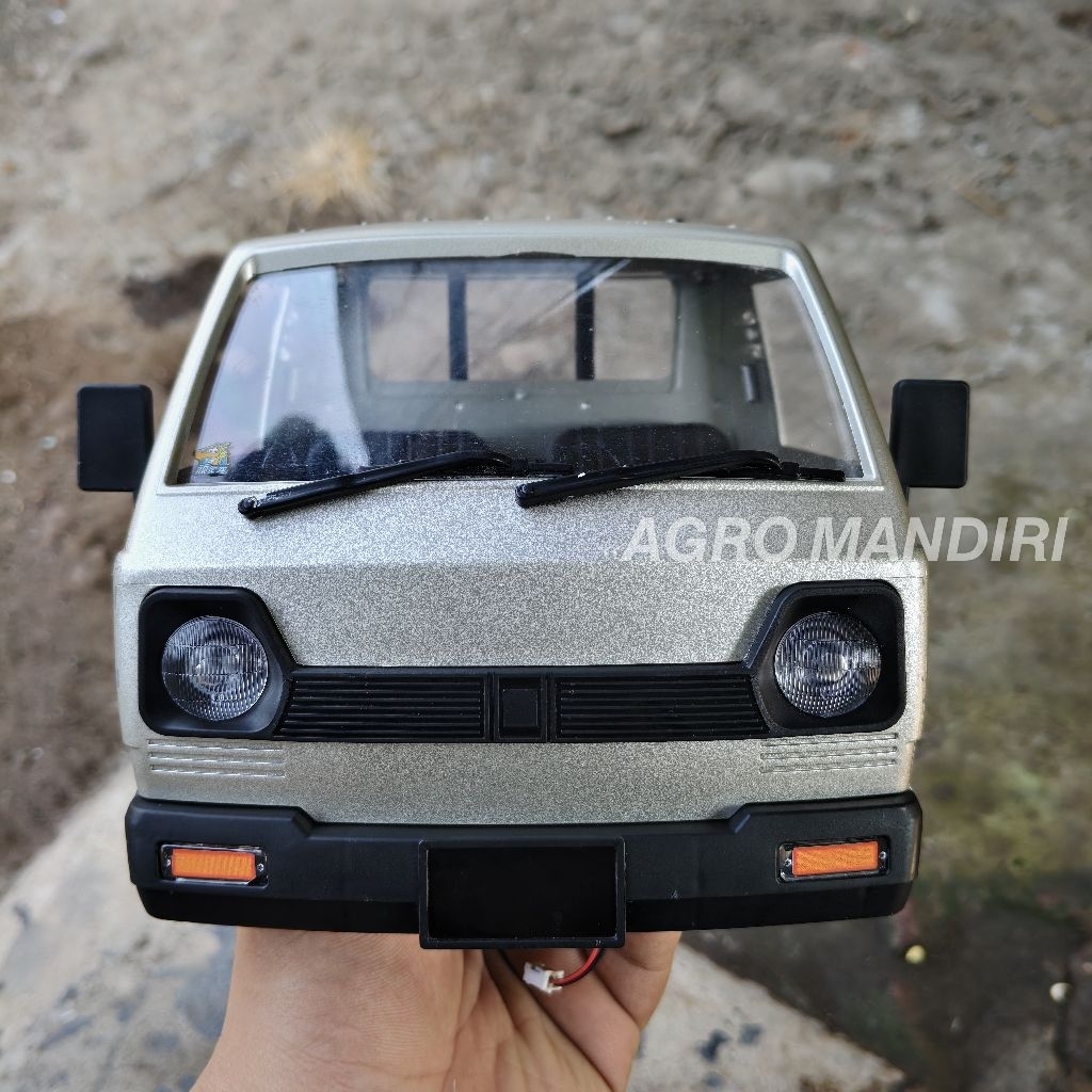wpl d12 body kabin pick up rc carry bekas