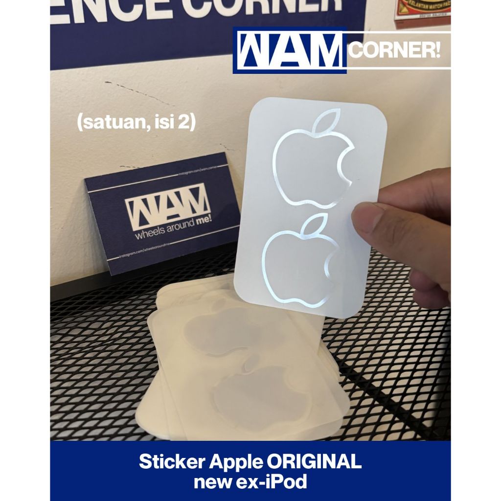 Sticker Apple ORIGINAL ex iPod WAM
