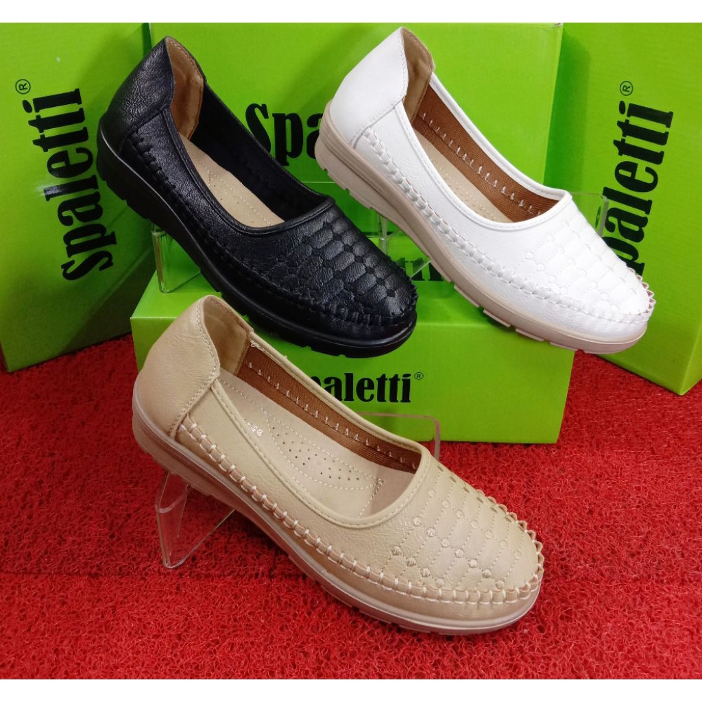Sepatu slip on wanita SPALETTI SPA 26-079 terbaru original