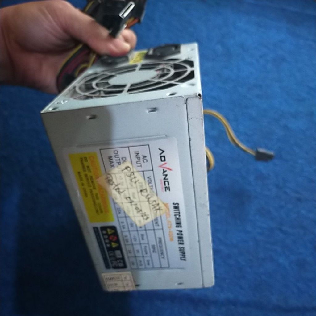 PSU andvance ATX-450W rusak