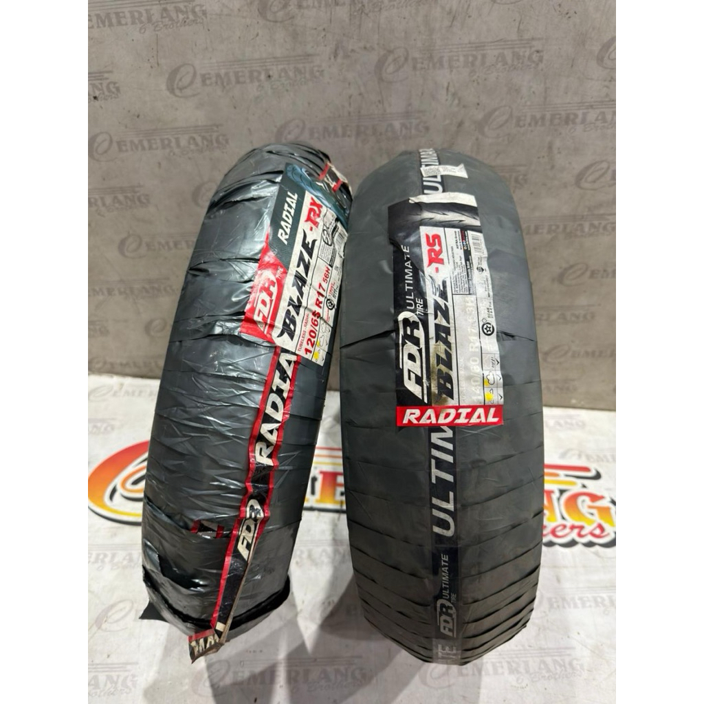 [OBRAL] BAN LUAR FDR RADIAL BLAZE RX/RS UKURAN 120/65-17 140/60-17 BAN BARU STOK LAMA FDR