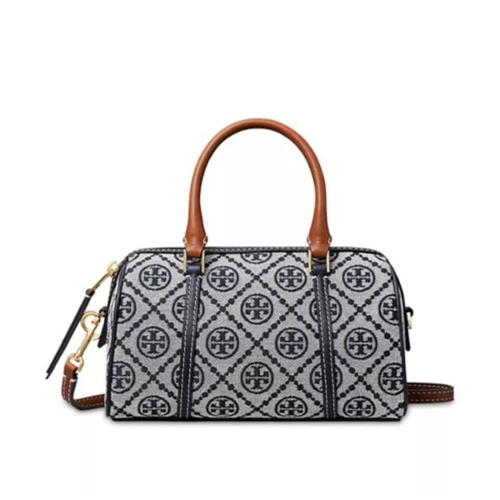 TORY BURCH Barrel T Monogram Bag