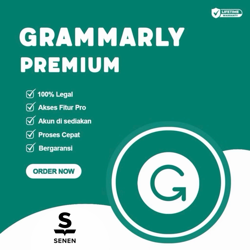 Grammarly Premium Plus 1 Tahun - Beda dengan Yang biasa Lebih Mahal Tapi Lebih Worth It
