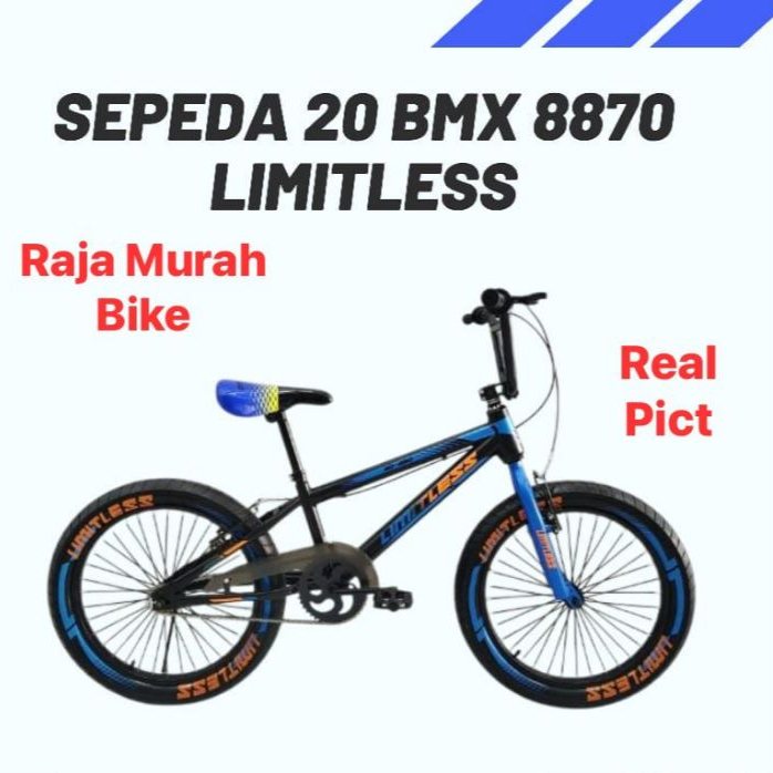 Sepeda Anak Laki Laki BMX 20 Inch Limitless 8870 Sepeda Anak Bmx Limitless 8870 20 Inch