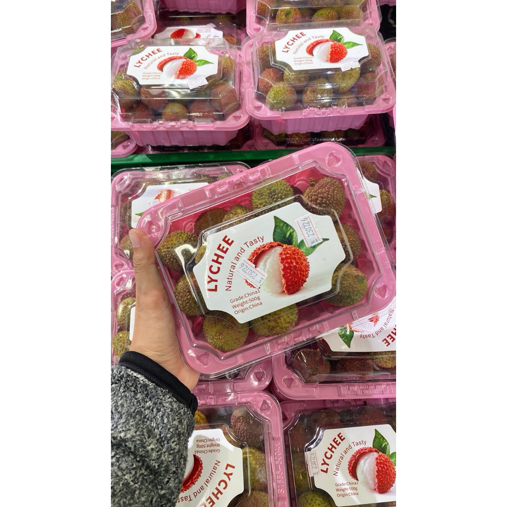 buah leci madu 500g pack