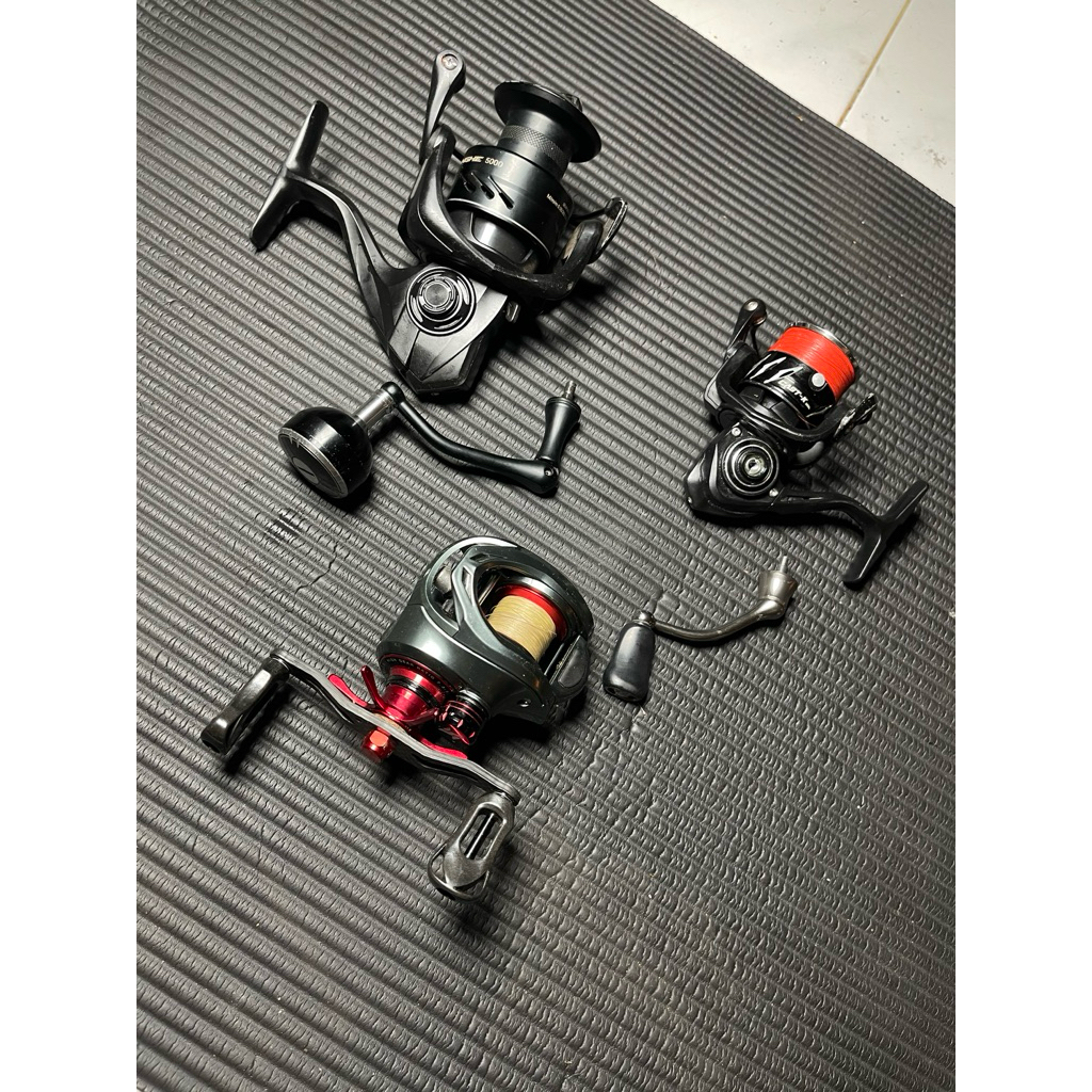 Seahunter Cast K 1000, Seasir Mansory BFS, Seasir Tinghe 5000