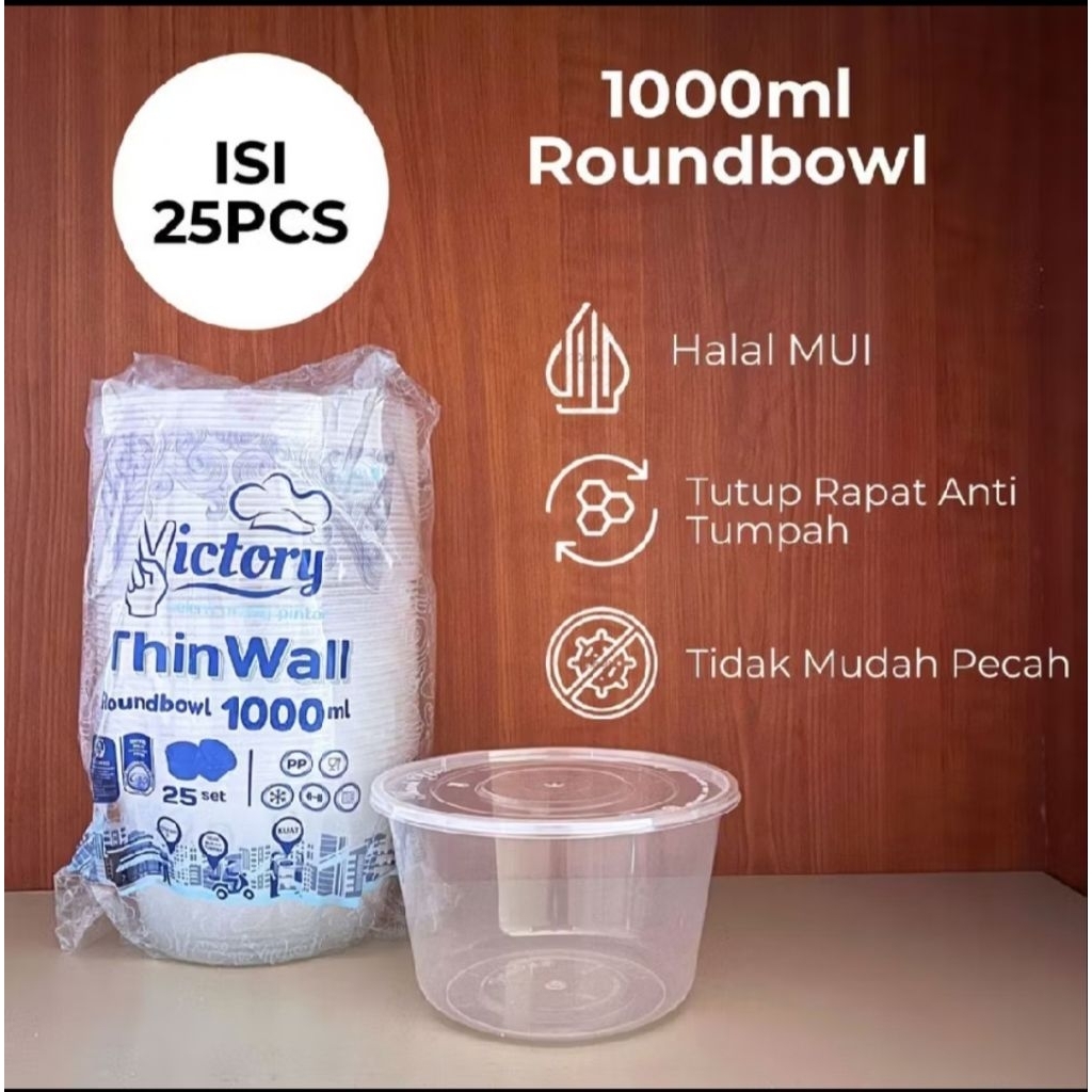 Thinwall Bowll 1000ml victory