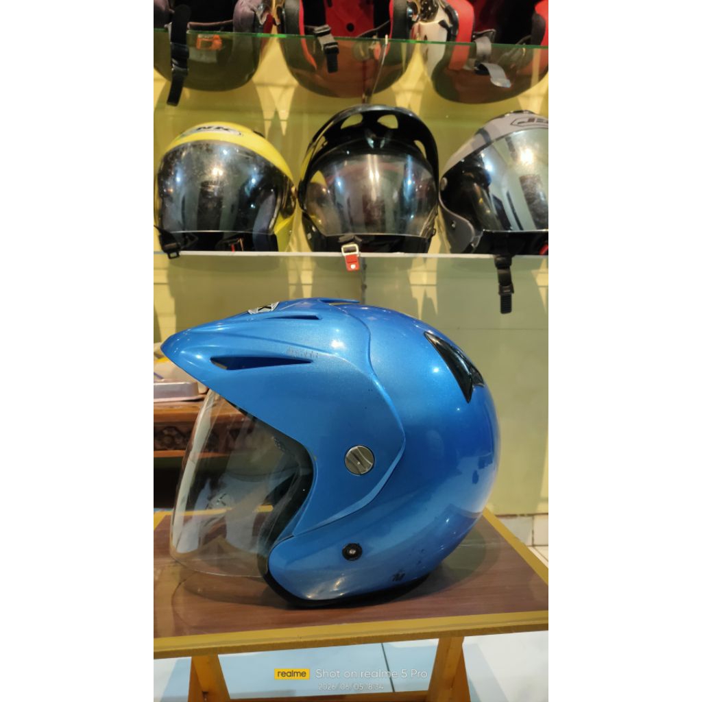 helm second murah original ink topi
