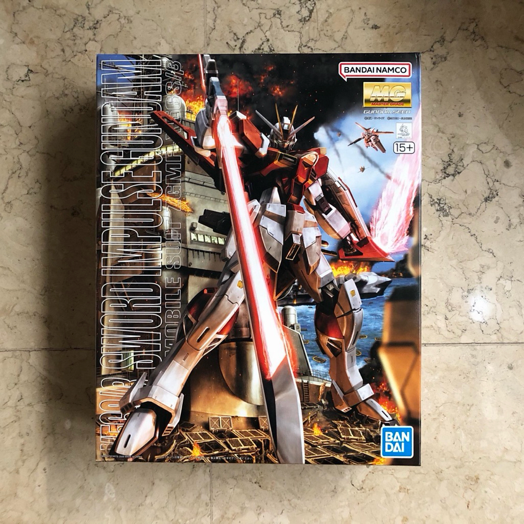 MG 1/100 Sword Impulse Gundam Seed Destiny Bandai MIB