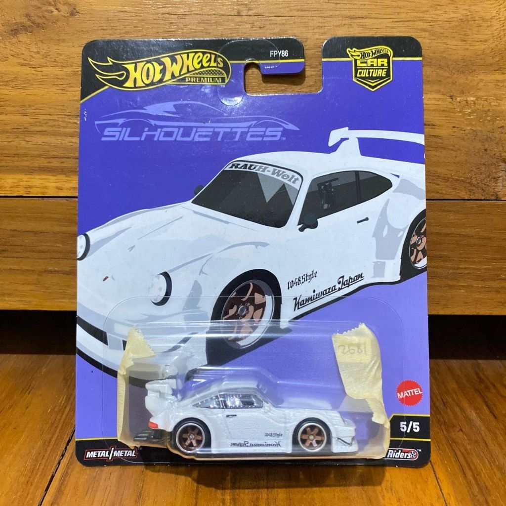 Hot Wheels Premium Silhouettes RWB Porsche 930 Putih