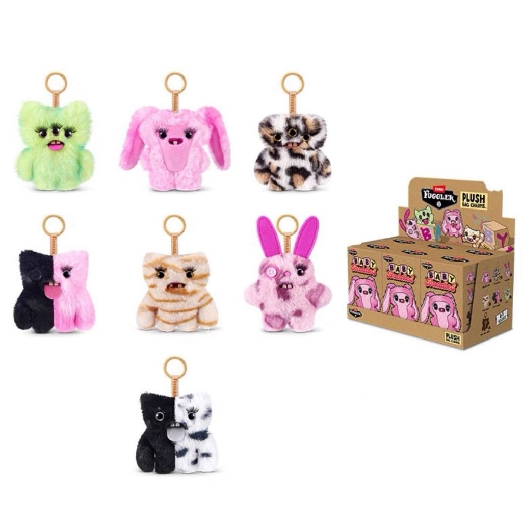 PRE ORDER SELECTED FUGGLER BABY BADDIES / FUGGLER BABY / BLINDBOX / PLUSH PENDANT BAG CHARM / BAG CH